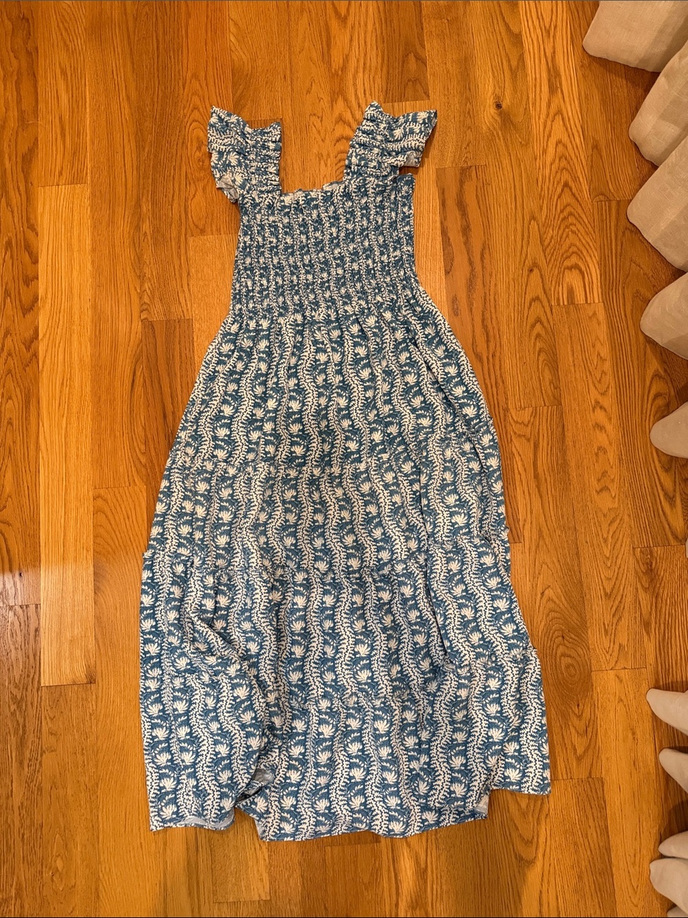 Hill House Nap Dress, Trailing Vines Print